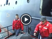 Cruise Ship Medivac video from Campbell River Coast Guard Cutter Point Race 
